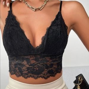 SHEIN LACE TOP🖤